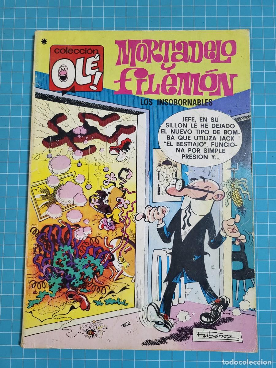 Tebeos: Ol&eacute;. Mortadelo y Filem&oacute;n, N &ordm; 147, 1&ordf; edici&oacute;n, 12 Bolsa 3.
