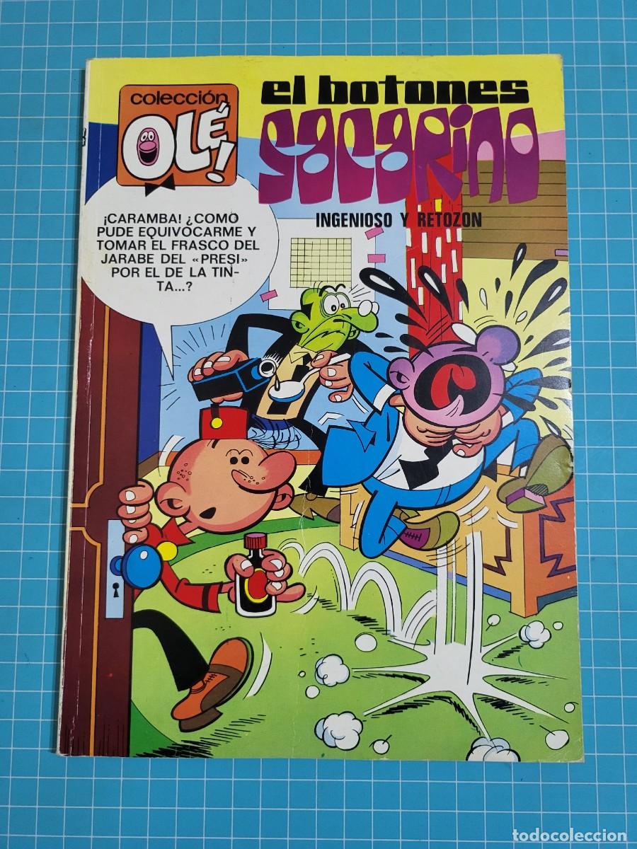 Tebeos: Ol&eacute;. El Botones Sacarino, N &ordm; 68, 1&ordf; edici&oacute;n, 12 Bolsa 3.