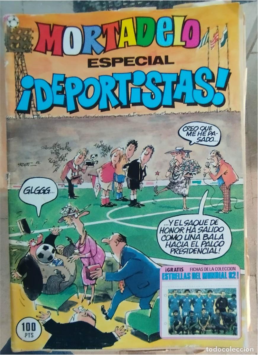 Tebeos: MORTADELO ESPECIAL DEPORTISTAS N.&ordm; 132 BRUGUERA 1982