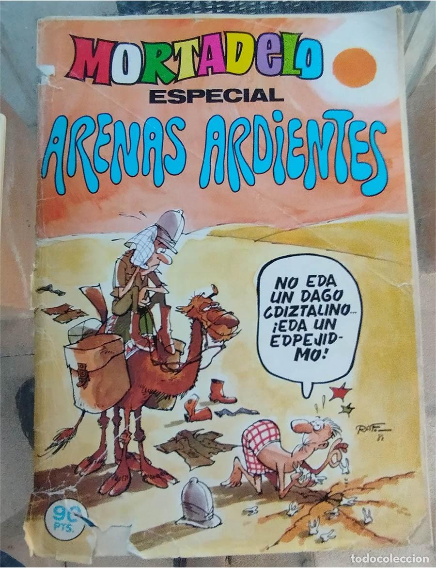Tebeos: MORTADELO ESPECIAL 125 ARENAS ARDIENTES BRUGUERA 1982