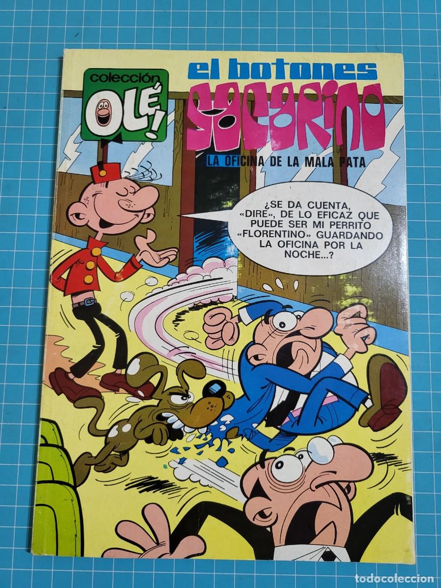 Tebeos: Ol&eacute;. El Botones Sacarino, N &ordm; 80, 1&ordf; edici&oacute;n, 11 Bolsa 6.