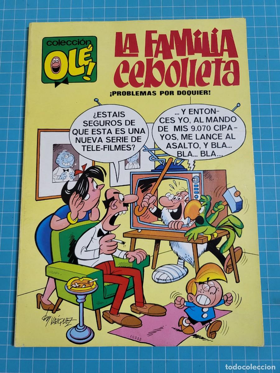 Tebeos: Ol&eacute;. La familia Cebolleta, N &ordm; 4, 1&ordf; edici&oacute;n, 11 Bolsa 6.