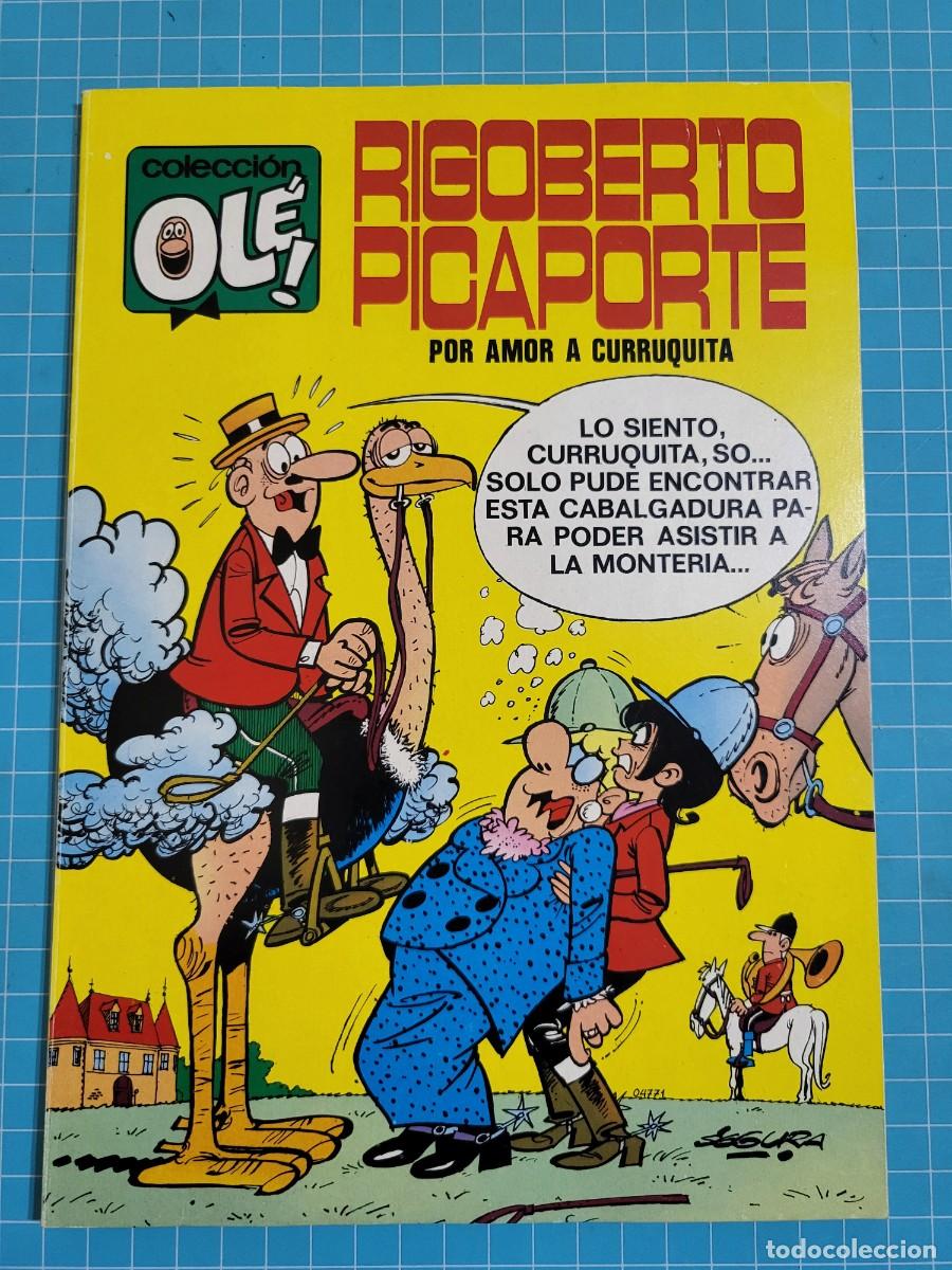 Tebeos: Ol&eacute;. Rigoberto Picaporte, N &ordm; 34, 1&ordf; edici&oacute;n, 11 Bolsa 6.