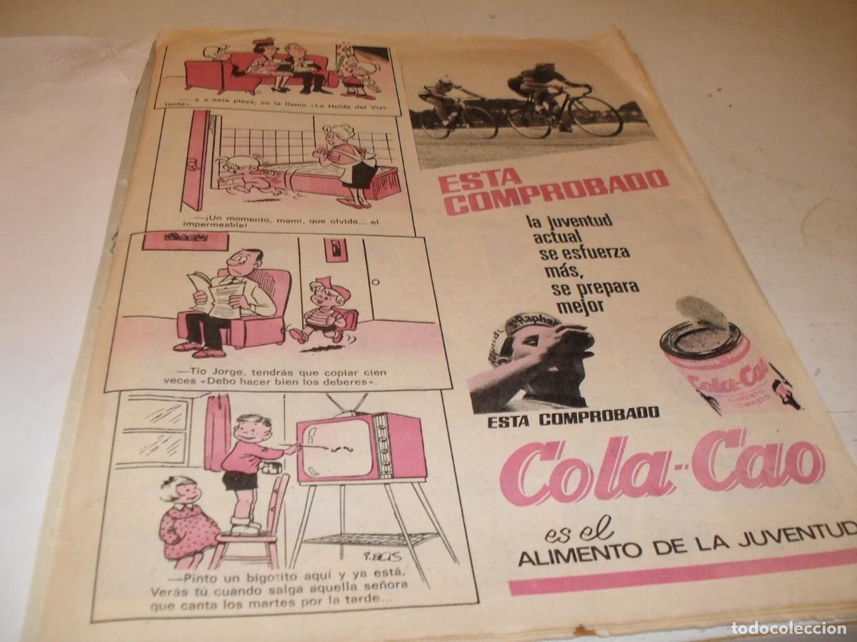Tebeos: (REF.91),EN 4 PAGINAS PUBLICIDAD COLA-CAO+KEN Y CINDY,DETECTIVES.BRUGUERA,A&Ntilde;OS 60