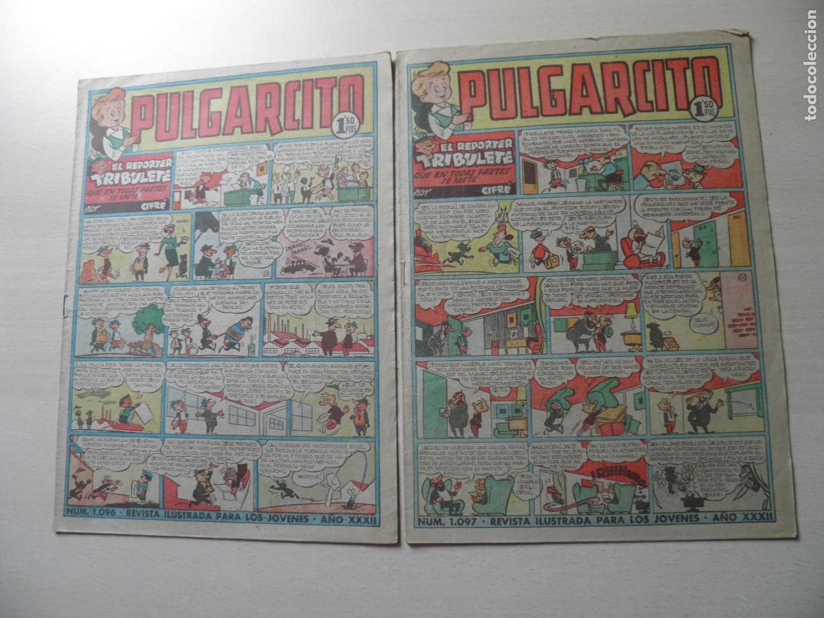 Tebeos: siete tebeos de pulgarcito 5&ordf; epoca - Foto 5
