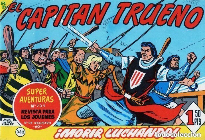 BDs: EL CAPITAN TRUENO N&ordm; 332 (FACSIMIL) - BRUGUERA - MUY BUEN ESTADO - OFM16