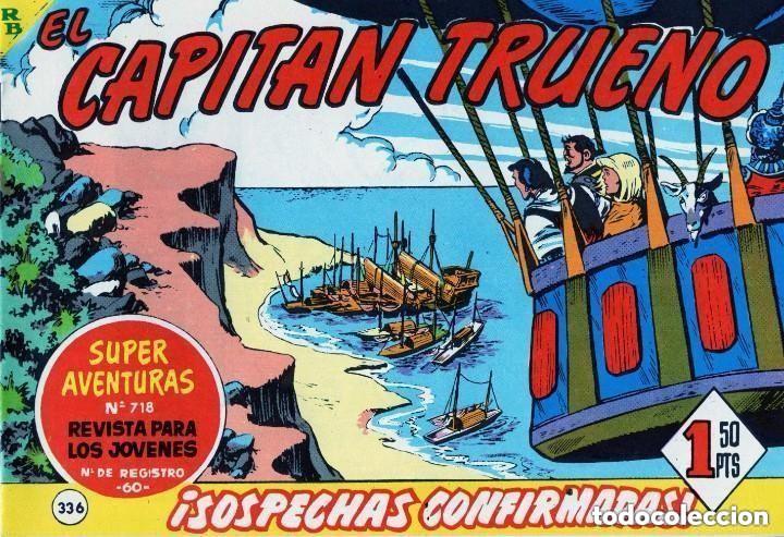 BDs: EL CAPITAN TRUENO N&ordm; 336 (FACSIMIL) - BRUGUERA - MUY BUEN ESTADO - OFM16