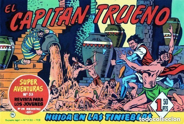 BDs: EL CAPITAN TRUENO N&ordm; 91 (FACSIMIL) - BRUGUERA - MUY BUEN ESTADO - OFM16
