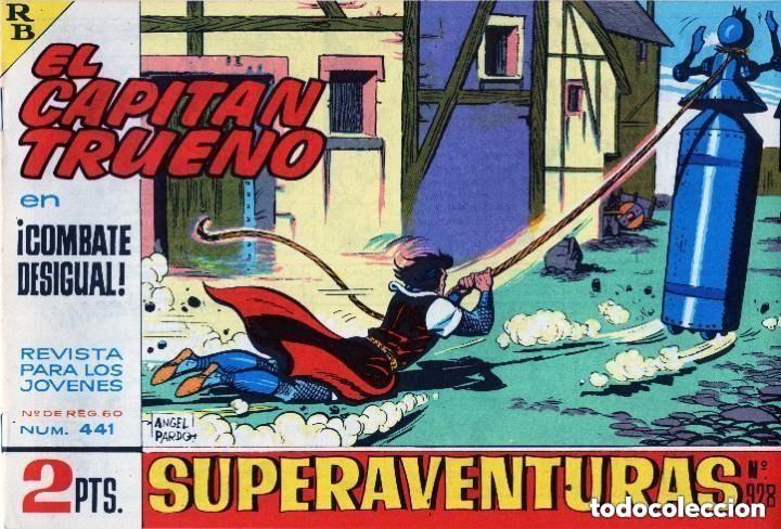 Giornalini: EL CAPITAN TRUENO N&ordm; 441 (FACSIMIL) - BRUGUERA - MUY BUEN ESTADO - OFM16