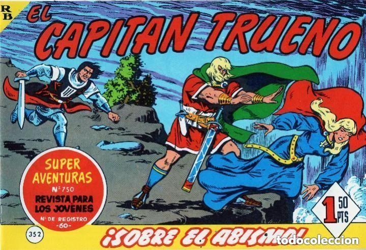 Tebeos: EL CAPITAN TRUENO N&ordm; 352 (FACSIMIL) - BRUGUERA - MUY BUEN ESTADO - OFM16