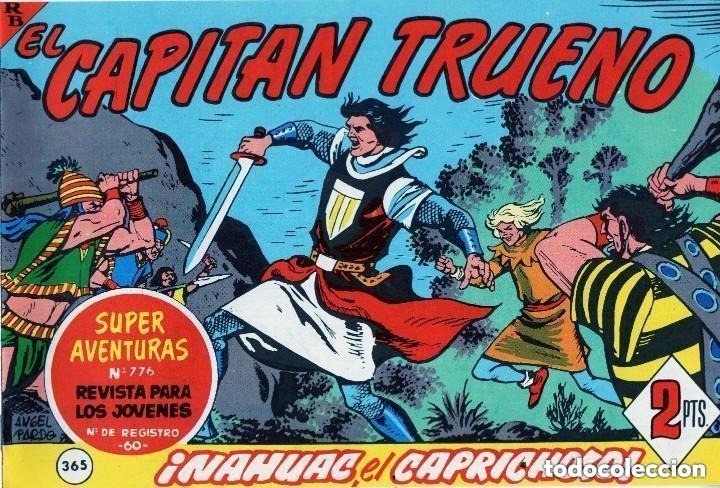 Livros de Banda Desenhada: EL CAPITAN TRUENO N&ordm; 365 (FACSIMIL) - BRUGUERA - MUY BUEN ESTADO - OFM16