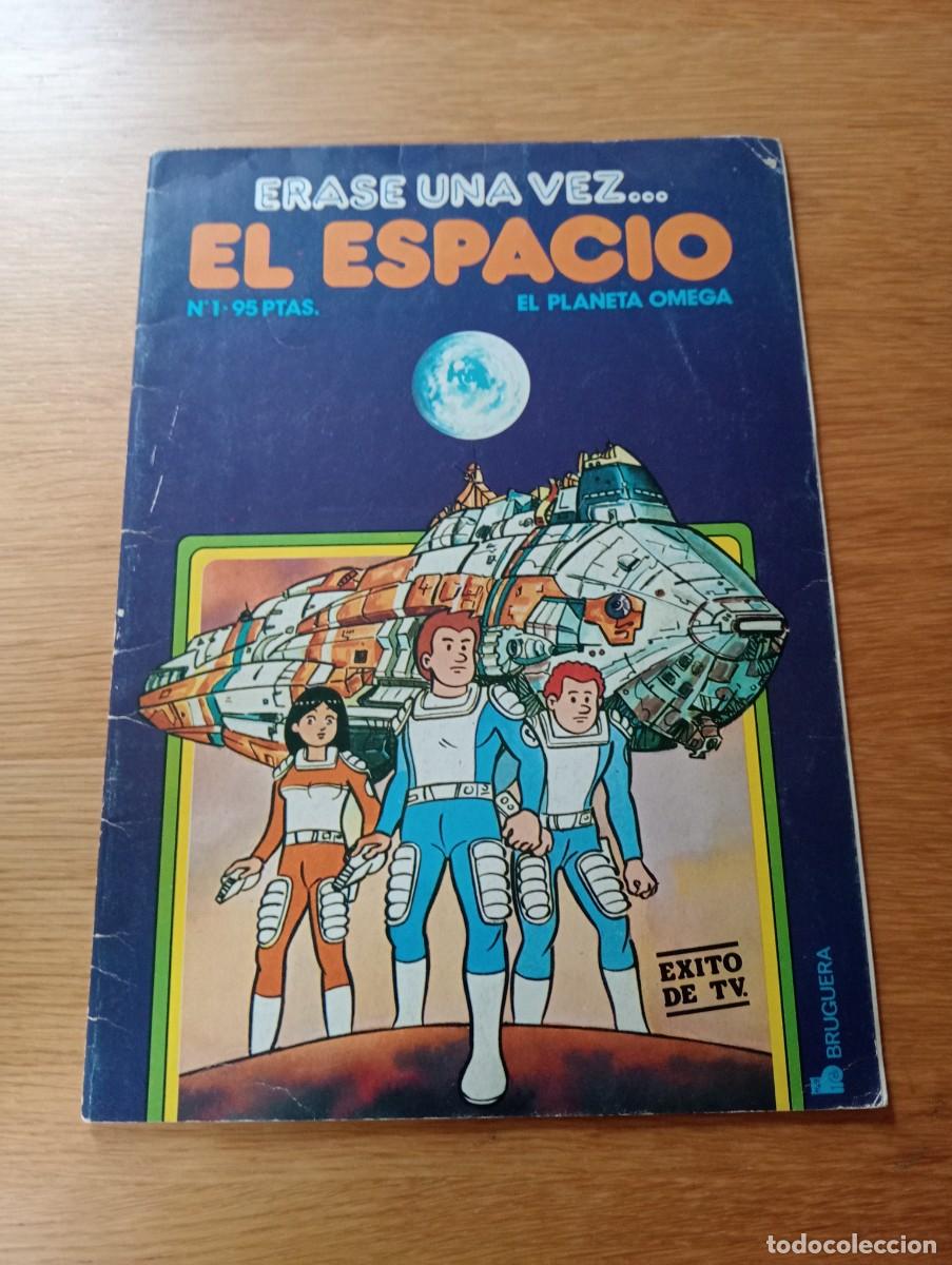 Tebeos: &Eacute;RASE UNA VEZ EL ESPACIO N.&ordm; 1 (DE 21). EL PLANETA OMEGA. GRAPA. BRUGUERA. 1981.