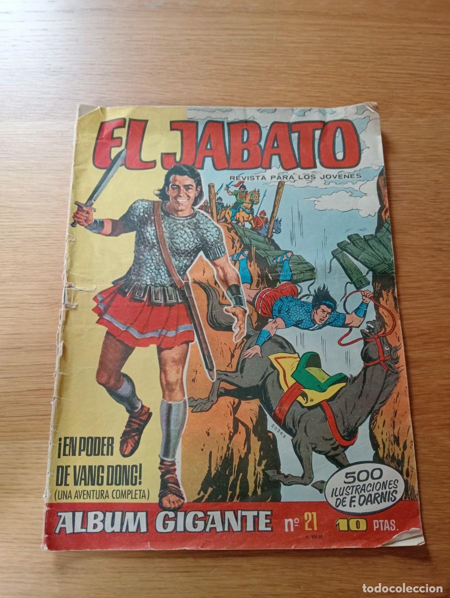 Comics: EL JABATO, &Aacute;LBUM GIGANTE N.&ordm; 21 (DE 40). EN PODER DE VANG DONG. GRAPA. BRUGUERA. 1965.