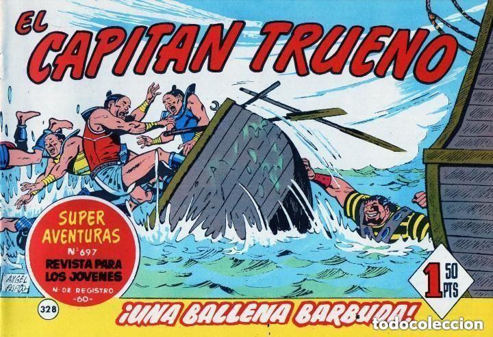 BDs: EL CAPITAN TRUENO N&ordm; 328 (FACSIMIL) - BRUGUERA - MUY BUEN ESTADO - OFM16