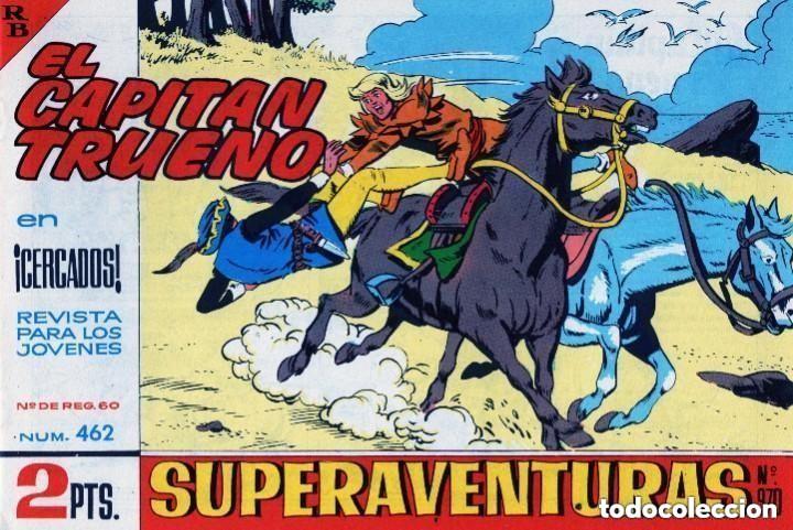 Tebeos: EL CAPITAN TRUENO N&ordm; 462 (FACSIMIL) - BRUGUERA - MUY BUEN ESTADO - OFM16