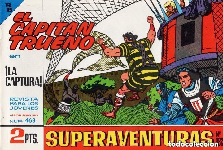 Tebeos: EL CAPITAN TRUENO N&ordm; 468 (FACSIMIL) - BRUGUERA - MUY BUEN ESTADO - OFM16