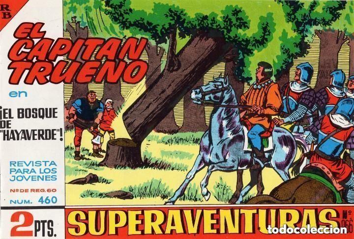 Comics: EL CAPITAN TRUENO N&ordm; 460 (FACSIMIL) - BRUGUERA - MUY BUEN ESTADO - OFM16