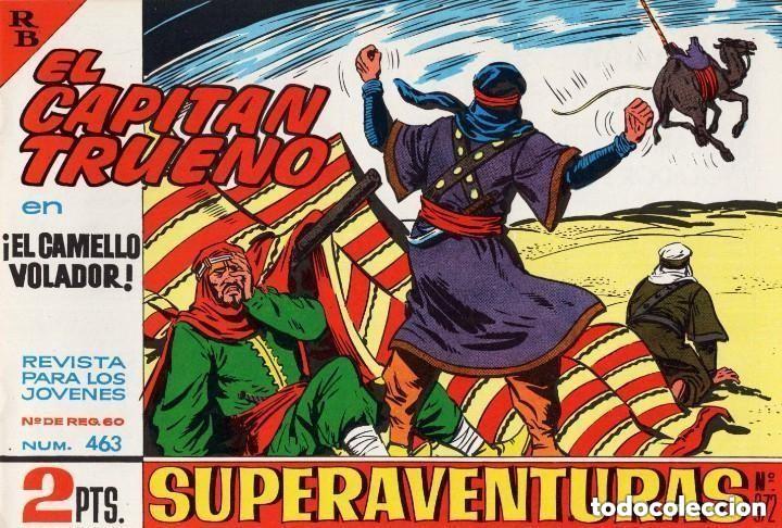 BDs: EL CAPITAN TRUENO N&ordm; 463 (FACSIMIL) - BRUGUERA - MUY BUEN ESTADO - OFM16