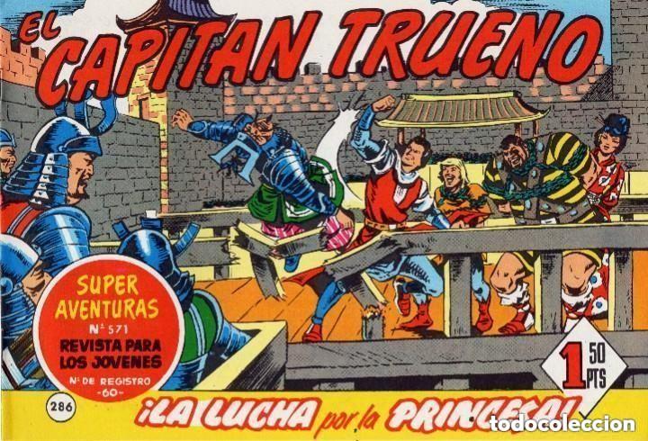 Tebeos: EL CAPITAN TRUENO N&ordm; 286 (FACSIMIL) - BRUGUERA - MUY BUEN ESTADO - OFM16