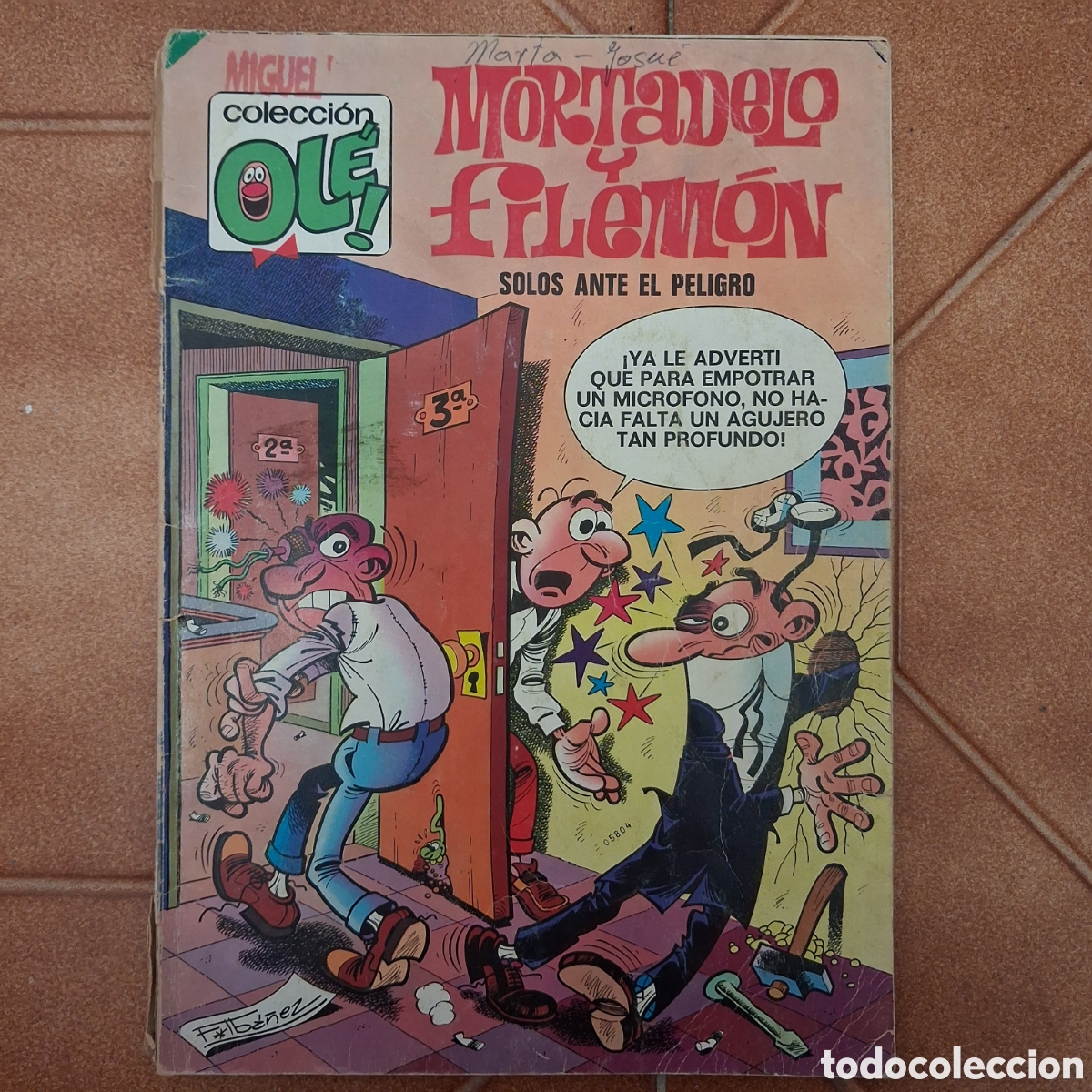 Tebeos: COLECCI&Oacute;N OL&Eacute;! 121 - Mortadelo y Filem&oacute;n (3a ed. 1980) BRUGUERA