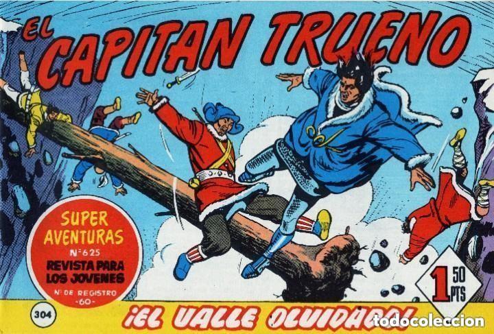 Comics: EL CAPITAN TRUENO N&ordm; 304 (FACSIMIL) - BRUGUERA - MUY BUEN ESTADO - OFM16