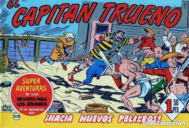 Tebeos: EL CAPITAN TRUENO N&ordm; 309 (FACSIMIL) - BRUGUERA - MUY BUEN ESTADO - OFM16