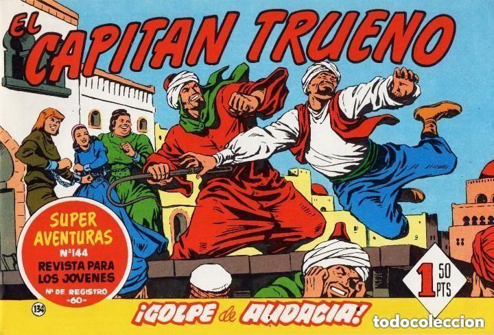 BDs: EL CAPITAN TRUENO N&ordm; 134 (FACSIMIL) - BRUGUERA - MUY BUEN ESTADO - OFM16