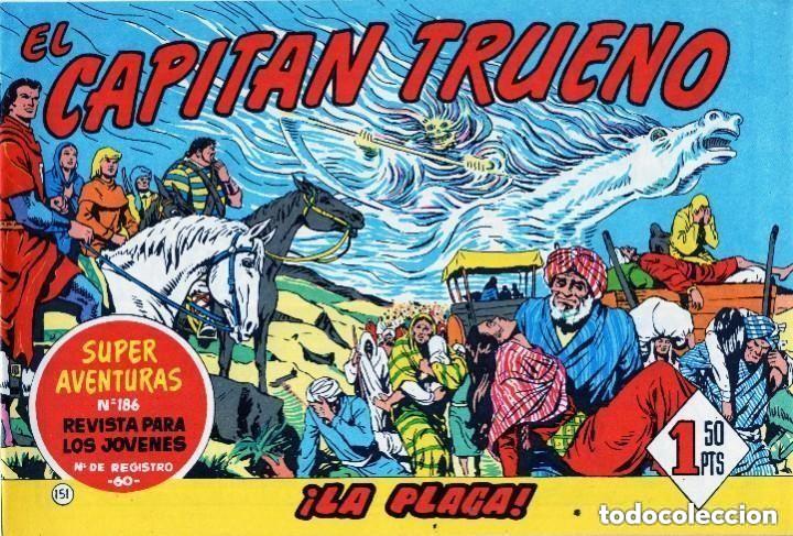Tebeos: EL CAPITAN TRUENO N&ordm; 151 (FACSIMIL) - BRUGUERA - MUY BUEN ESTADO - OFM16