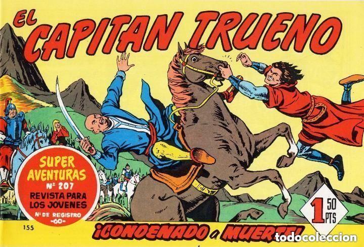 Livros de Banda Desenhada: EL CAPITAN TRUENO N&ordm; 155 (FACSIMIL) - BRUGUERA - MUY BUEN ESTADO - OFM16