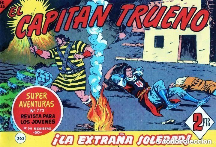 Tebeos: EL CAPITAN TRUENO N&ordm; 363 (FACSIMIL) - BRUGUERA - MUY BUEN ESTADO - OFM16
