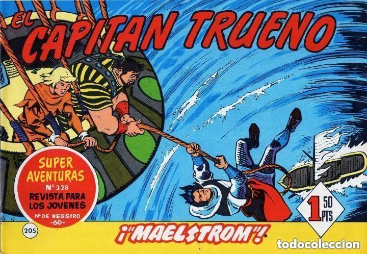Tebeos: EL CAPITAN TRUENO N&ordm; 205 (FACSIMIL) - BRUGUERA - MUY BUEN ESTADO - OFM16