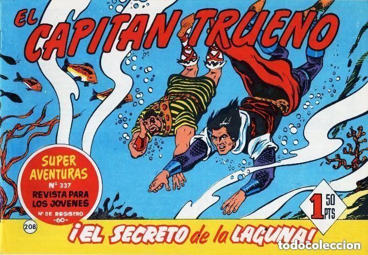 BDs: EL CAPITAN TRUENO N&ordm; 208 (FACSIMIL) - BRUGUERA - MUY BUEN ESTADO - OFM16
