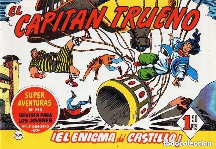 Tebeos: EL CAPITAN TRUENO N&ordm; 209 (FACSIMIL) - BRUGUERA - MUY BUEN ESTADO - OFM16
