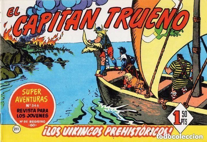 Giornalini: EL CAPITAN TRUENO N&ordm; 211 (FACSIMIL) - BRUGUERA - MUY BUEN ESTADO - OFM16