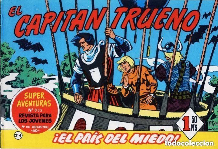 Giornalini: EL CAPITAN TRUENO N&ordm; 214 (FACSIMIL) - BRUGUERA - MUY BUEN ESTADO - OFM16
