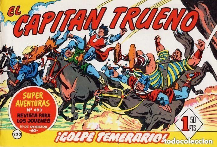Tebeos: EL CAPITAN TRUENO N&ordm; 230 (FACSIMIL) - BRUGUERA - MUY BUEN ESTADO - OFM16