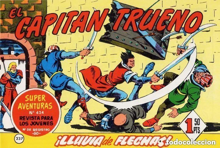 Livros de Banda Desenhada: EL CAPITAN TRUENO N&ordm; 237 (FACSIMIL) - BRUGUERA - MUY BUEN ESTADO - OFM16
