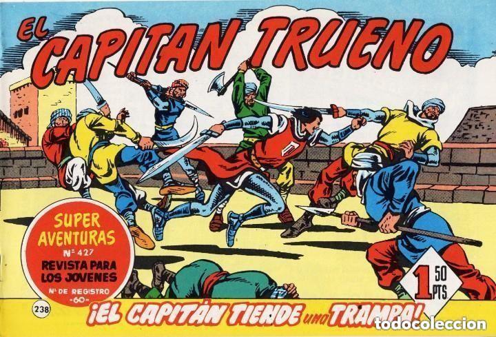Livros de Banda Desenhada: EL CAPITAN TRUENO N&ordm; 238 (FACSIMIL) - BRUGUERA - MUY BUEN ESTADO - OFM16