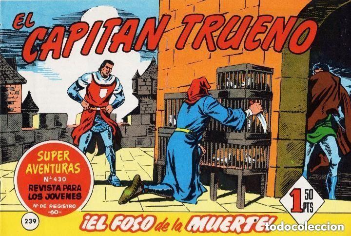 Tebeos: EL CAPITAN TRUENO N&ordm; 239 (FACSIMIL) - BRUGUERA - MUY BUEN ESTADO - OFM16