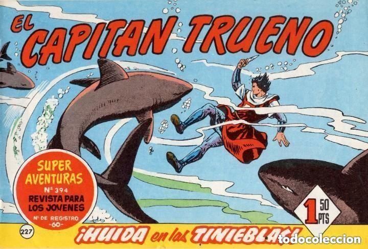 Livros de Banda Desenhada: EL CAPITAN TRUENO N&ordm; 227 (FACSIMIL) - BRUGUERA - MUY BUEN ESTADO - OFM16