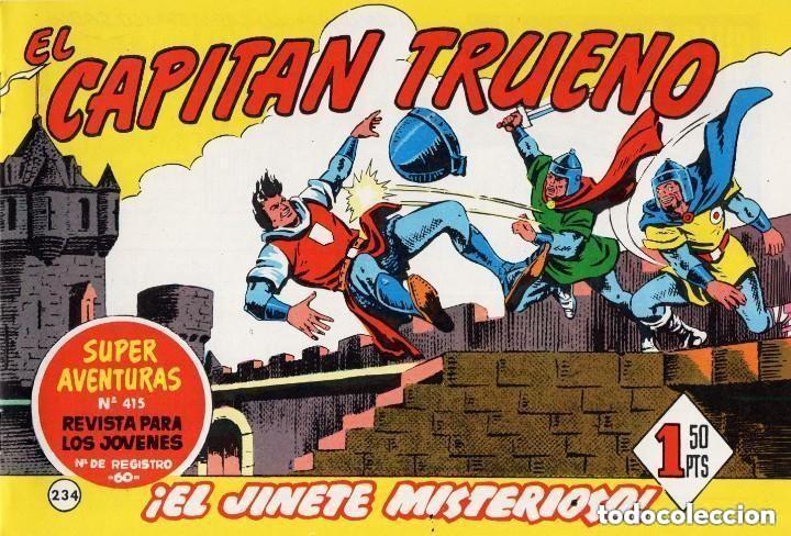 Livros de Banda Desenhada: EL CAPITAN TRUENO N&ordm; 234 (FACSIMIL) - BRUGUERA - MUY BUEN ESTADO - OFM16