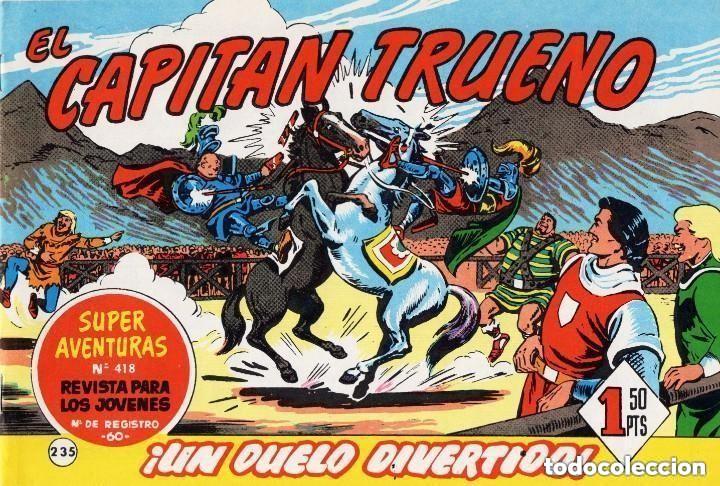 Livros de Banda Desenhada: EL CAPITAN TRUENO N&ordm; 235 (FACSIMIL) - BRUGUERA - MUY BUEN ESTADO - OFM16