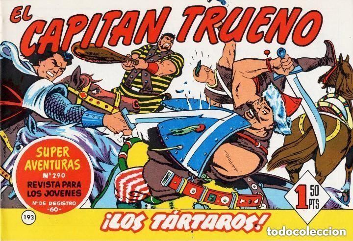 Tebeos: EL CAPITAN TRUENO N&ordm; 193 (FACSIMIL) - BRUGUERA - MUY BUEN ESTADO - OFM16
