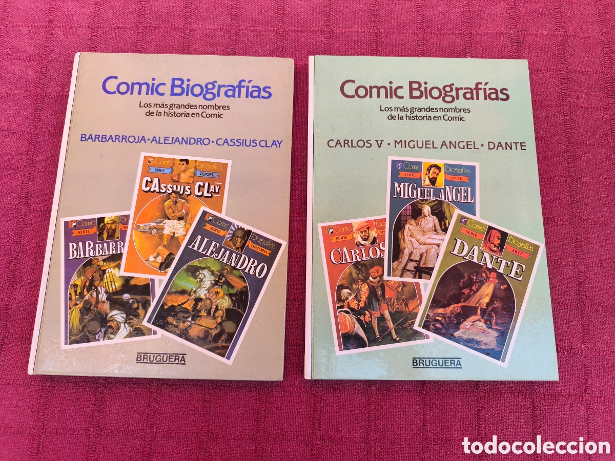 Tebeos: COMIC BIOGRAF&Iacute;AS 1 BRUGUERA - COMIC BIOGRAF&Iacute;AS 3 BRUGUERA