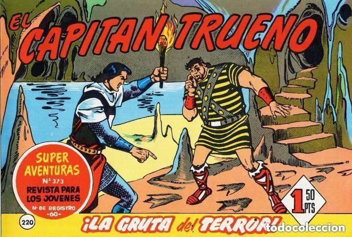 Giornalini: EL CAPITAN TRUENO N&ordm; 220 (FACSIMIL) - BRUGUERA - MUY BUEN ESTADO - OFM16