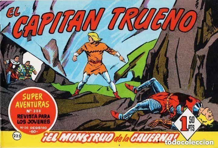 Tebeos: EL CAPITAN TRUENO N&ordm; 225 (FACSIMIL) - BRUGUERA - MUY BUEN ESTADO - OFM16