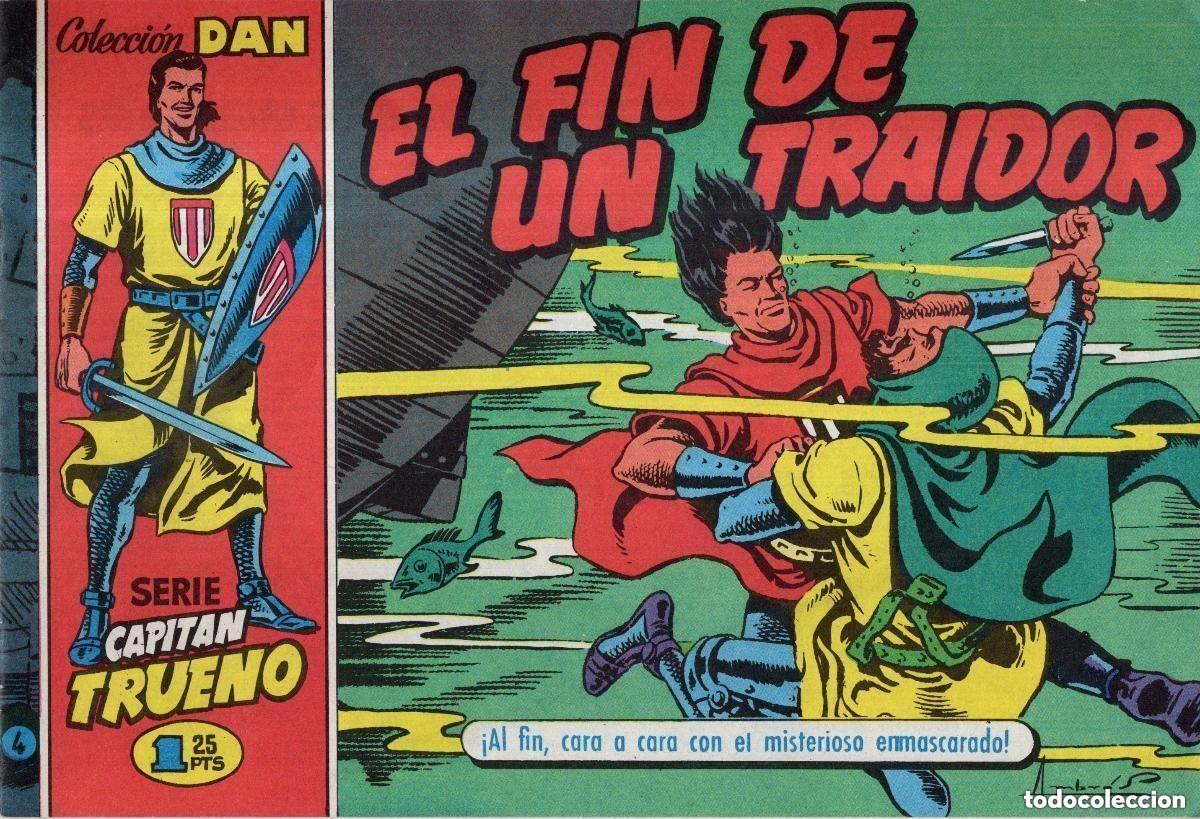Comics: EL CAPITAN TRUENO N&ordm; 4 (FACSIMIL) - BRUGUERA - MUY BUEN ESTADO - OFM16
