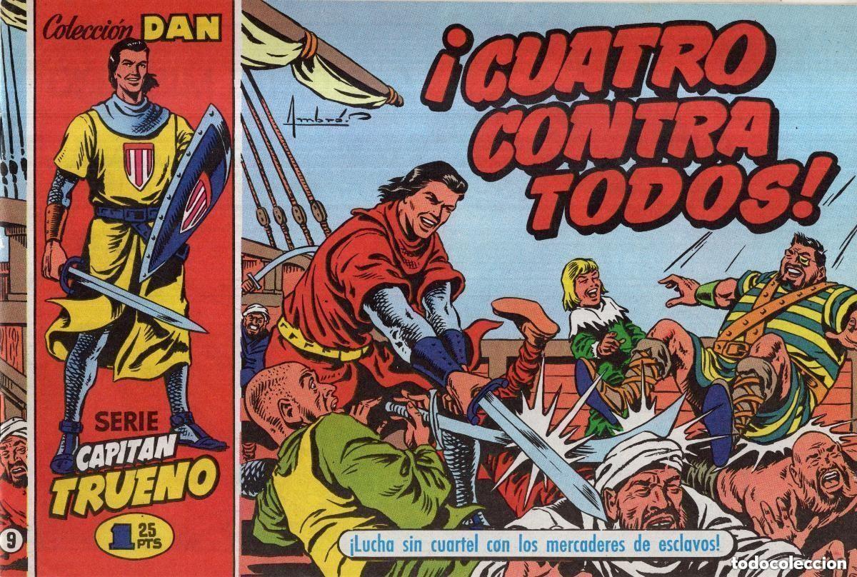 BDs: EL CAPITAN TRUENO N&ordm; 9 (FACSIMIL) - BRUGUERA - MUY BUEN ESTADO - OFM16