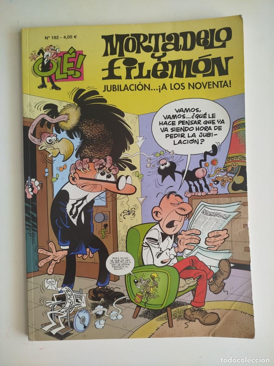 Tebeos: Mortadelo y Filem&oacute;n - ol&eacute; 192 - Jubilaci&oacute;n a los noventa