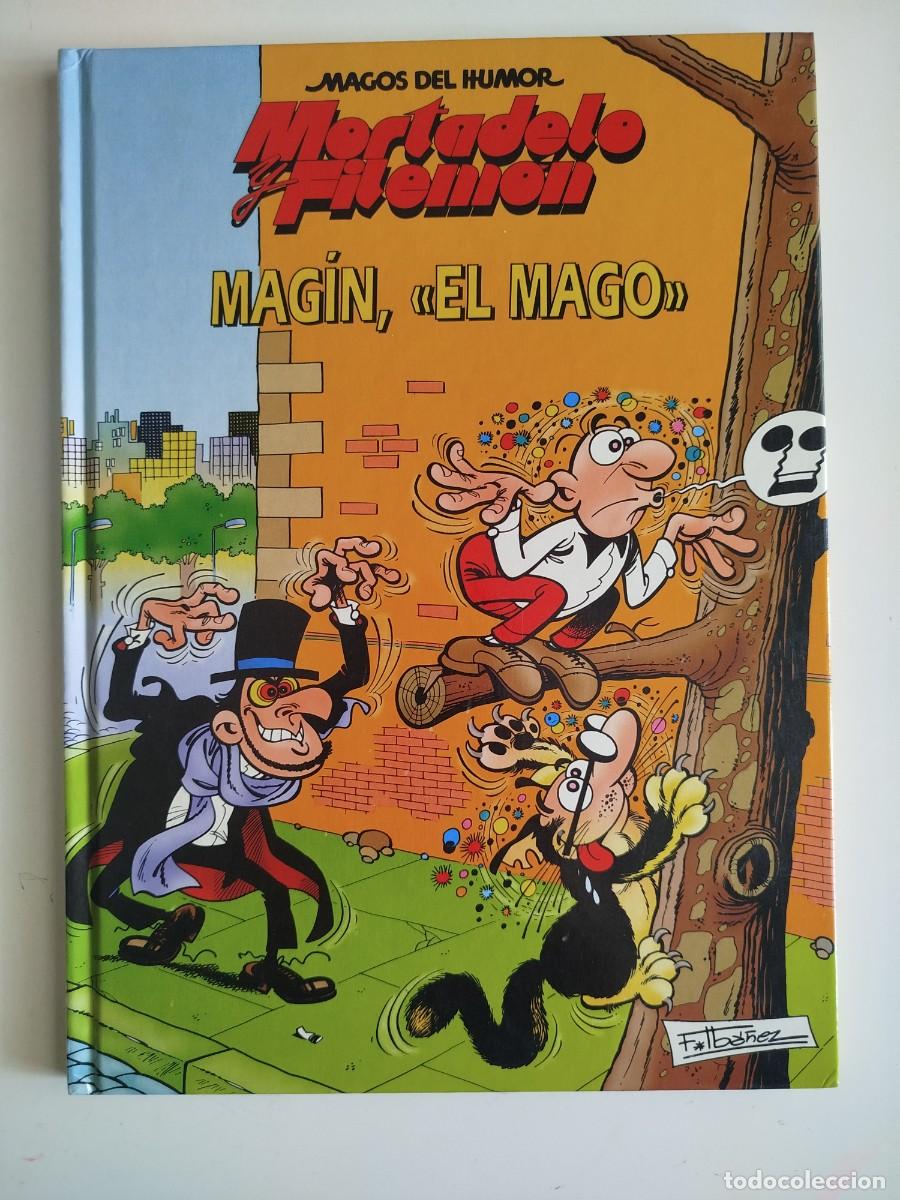 Tebeos: Mortadelo y Filem&oacute;n -Magos del humor - Mag&iacute;n el Mago (c&iacute;rculo de lectores)